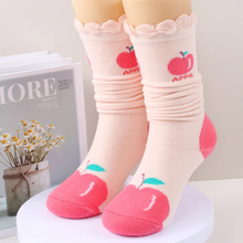 Load image into Gallery viewer, Apple Knee high Socks