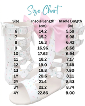 Load image into Gallery viewer, Cece's Sprinkle Gladiator Sandal pre-order