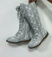 Load image into Gallery viewer, Luxe Tall Lace Boots - ready to ship