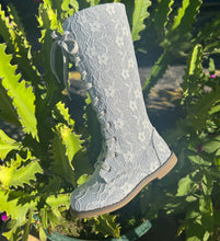 Load image into Gallery viewer, Luxe Tall Lace Boots - ready to ship