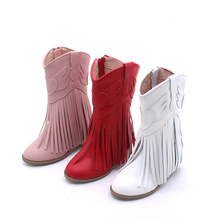 Load image into Gallery viewer, Jolene Fringe Leather Cowgirl Boots - runs narrow, size up!