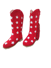 Load image into Gallery viewer, Fast cars and freedom cowboy boots - Kids and Adult