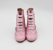 Load image into Gallery viewer, Esmeralda Spanish patent and suede boots