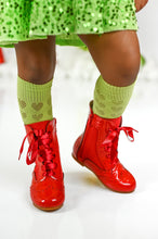Load image into Gallery viewer, Esmeralda Spanish patent and suede boots