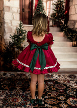 Load image into Gallery viewer, Holly & Ivy in Cranberry (Short Sleeve)