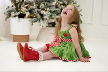 Load image into Gallery viewer, Esmeralda Spanish patent and suede boots