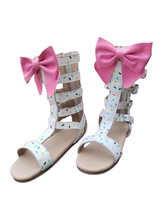 Load image into Gallery viewer, Cece's Sprinkle Gladiator Sandal pre-order