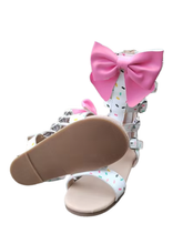 Load image into Gallery viewer, Cece's Sprinkle Gladiator Sandal pre-order