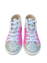 Load image into Gallery viewer, Sprinkle Glitter Hi Top Sneaker pre-order