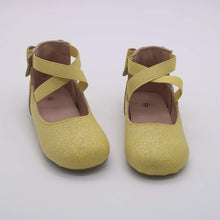 Load image into Gallery viewer, Abigale bow back ballet flats - Shimmer & Glitter - Three By The Sea Clothing