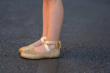 Load image into Gallery viewer, Abigale bow back ballet flats - Shimmer & Glitter - Three By The Sea Clothing