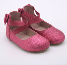 Load image into Gallery viewer, Abigale bow back ballet flats - Shimmer & Glitter - Three By The Sea Clothing