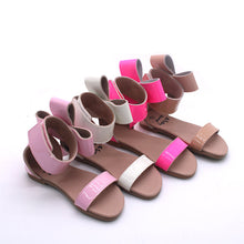 Load image into Gallery viewer, Natalie Patent Leather Bow Sandal