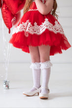 Load image into Gallery viewer, Cherie Amour Heart lace stocking - Three By The Sea Clothing