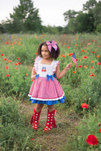 Load image into Gallery viewer, Cherry Jubilee Bows - Three By The Sea Clothing