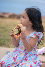 Load image into Gallery viewer, Coastal Summer Smocked Dress - Three By The Sea Clothing