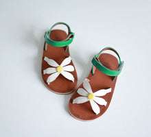 Load image into Gallery viewer, Daisy Leather Sandals - Three By The Sea Clothing