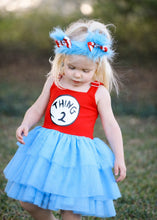 Load image into Gallery viewer, Double Trouble Dress (Cats, Hats & Chaos) - Three By The Sea Clothing