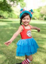 Load image into Gallery viewer, Double Trouble Dress (Cats, Hats & Chaos) - Three By The Sea Clothing