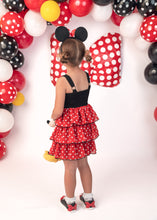 Load image into Gallery viewer, Fab - Bow - Lous Romper Red - Three By The Sea Clothing