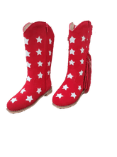 Load image into Gallery viewer, Fast cars and freedom cowboy boots - Kids and Adult - Three By The Sea Clothing