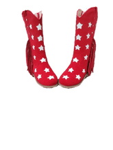 Load image into Gallery viewer, Fast cars and freedom cowboy boots - Kids and Adult - Three By The Sea Clothing