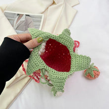 Load image into Gallery viewer, Handmade Strawberry crochet bag - Three By The Sea Clothing