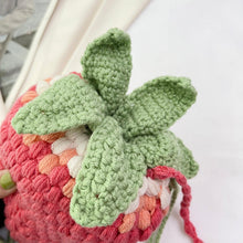 Load image into Gallery viewer, Handmade Strawberry crochet bag - Three By The Sea Clothing