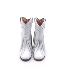 Load image into Gallery viewer, Jolene Fringe Leather Cowgirl Boots - runs narrow, size up! - Three By The Sea Clothing