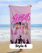 Load image into Gallery viewer, K - Pop Swim - Beach Towels - Three By The Sea Clothing