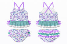 Load image into Gallery viewer, Mermaid Kitty - Tankini - Three By The Sea Clothing