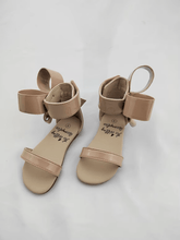 Load image into Gallery viewer, Natalie Patent Leather Bow Sandal - ready to ship - Three By The Sea Clothing