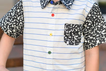 Load image into Gallery viewer, Note Worthy - Boy Shirt - Three By The Sea Clothing