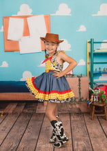 Load image into Gallery viewer, Playtime Pals - Howdy Partner Dress - Three By The Sea Clothing