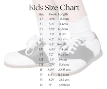 Load image into Gallery viewer, Saddle sweetheart girls vintage shoe - ready to ship - Three By The Sea Clothing