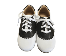 Load image into Gallery viewer, Saddle sweetheart girls vintage shoe - ready to ship - Three By The Sea Clothing