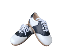 Load image into Gallery viewer, Saddle sweetheart girls vintage shoe - ready to ship - Three By The Sea Clothing