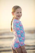 Load image into Gallery viewer, Sand Dollar Rash Guard - Three By The Sea Clothing