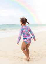 Load image into Gallery viewer, Sand Dollar Rash Guard - Three By The Sea Clothing