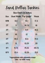 Load image into Gallery viewer, Sand Dollar Tankini - Three By The Sea Clothing