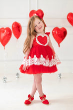 Load image into Gallery viewer, Scarlet sweetheart heels - Three By The Sea Clothing
