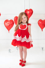 Load image into Gallery viewer, Scarlet sweetheart heels - Three By The Sea Clothing