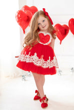 Load image into Gallery viewer, Scarlet sweetheart heels - Three By The Sea Clothing