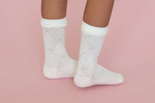 Load image into Gallery viewer, Spring strawberry - tulips - bows mesh socks - Three By The Sea Clothing