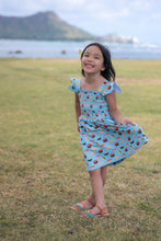 Load image into Gallery viewer, Sushi Smocked Dress - Three By The Sea Clothing