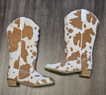 Load image into Gallery viewer, Taylor Cowgirl Calf Hair Boots - Three By The Sea Clothing