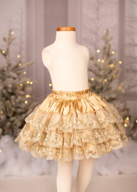 Vintage Pettiskirt - Gold - Three By The Sea Clothing