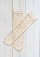 Load image into Gallery viewer, Spring Socks - OG Lace - Three By The Sea Clothing
