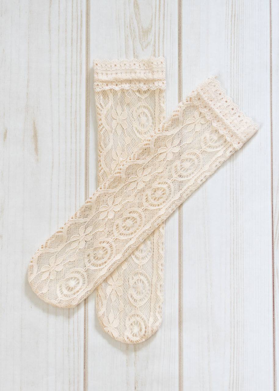 Spring Socks - OG Lace - Three By The Sea Clothing