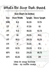 Load image into Gallery viewer, What's the Scoop - Rash Guard - Three By The Sea Clothing